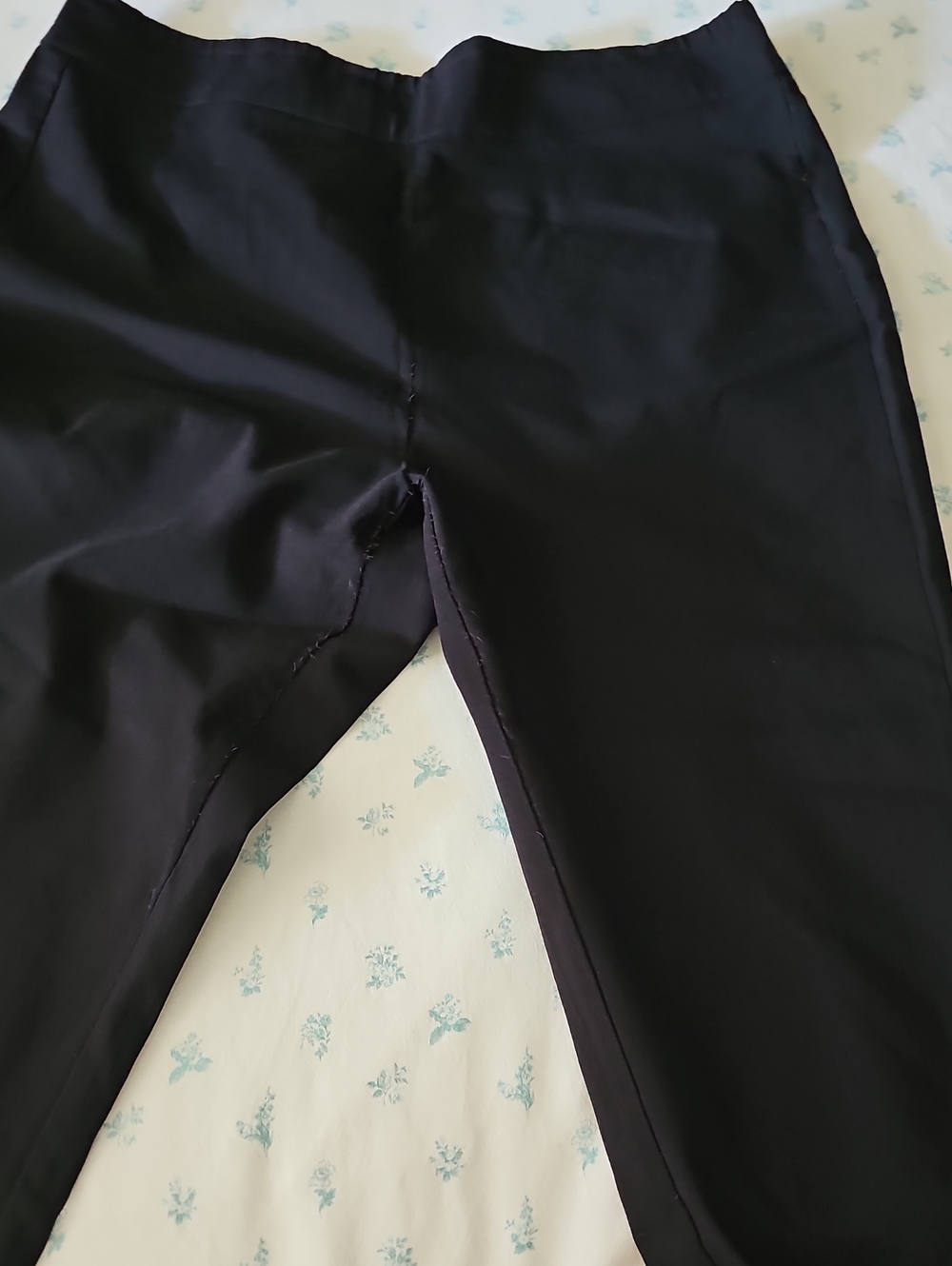 Womens Straight Leg Black Dress Pants Size 12